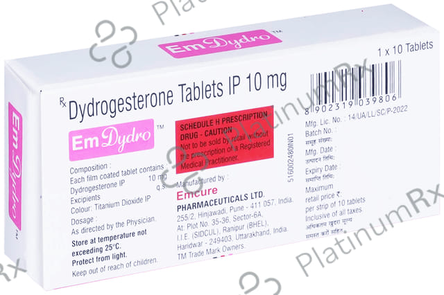 Emdydro 10mg Tablet 10s