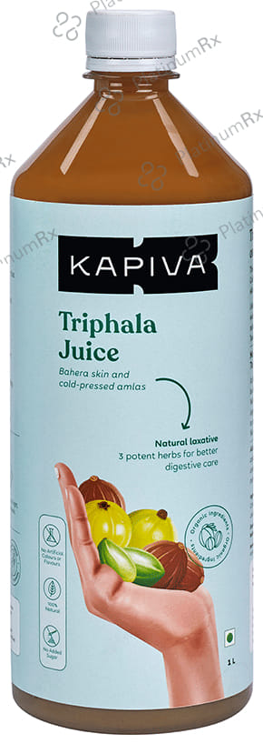 Kapiva Triphala Juice - 100% Ayurvedic - Relieves Constipation, Improves Digestion