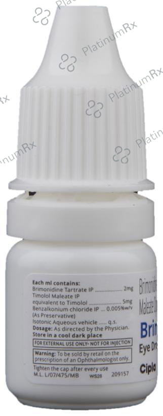 Brimocom 5/2mg Eye Drop 5ml