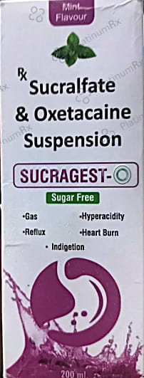 Sucragest O Sugar Free Suspension 200ml