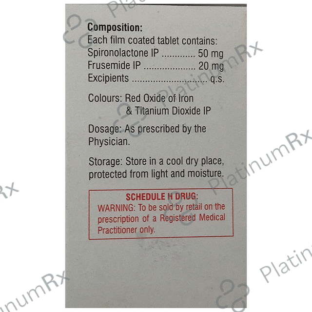Spiromide 20/50mg Tablet 10s
