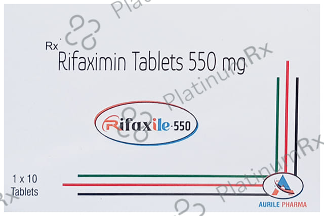 Rifaxile 550mg Tablet 10s