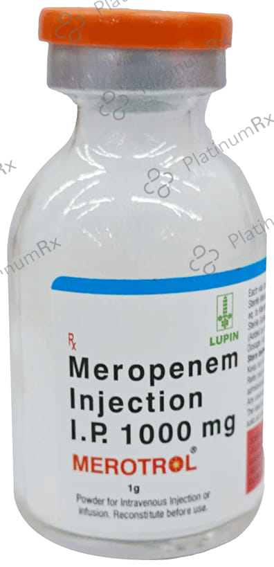 Merotrol 1gm Powder for Injection 1s