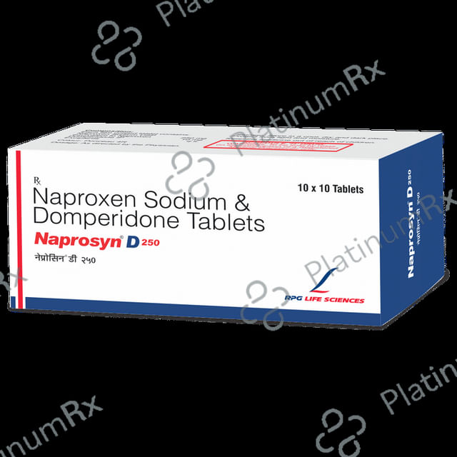 Naprosyn D 10/250mg Tablet 10s
