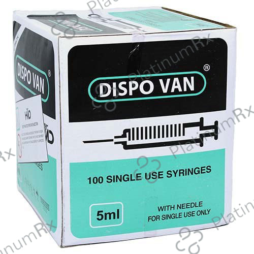 Dispovan Syringe with Needle (1*5ml)