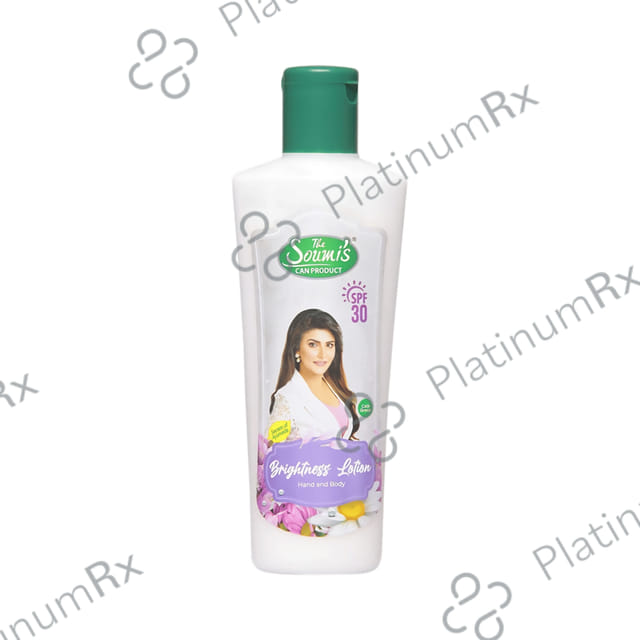 The Soumis Can Product Brightness SPF 30 Lotion 200ml