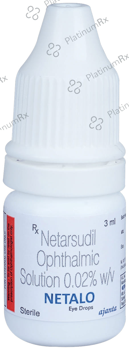 Netalo 0.02% Ophthalmic Solution 3ml
