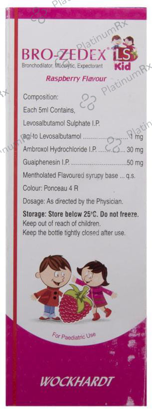 Bro Zedex LS Kid Raspberry Expectorant 60ml