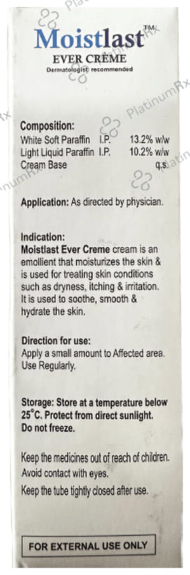 Moistlast Ever Creme 100gm