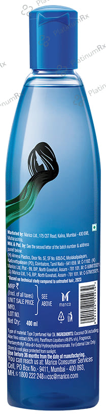 Parachute Advansed Aloe Vera Enriched Coconut Hair Oil 400 ml