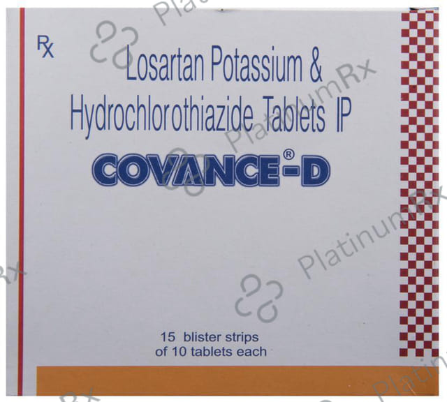 Covance D 50/12.5mg Tablet 10s