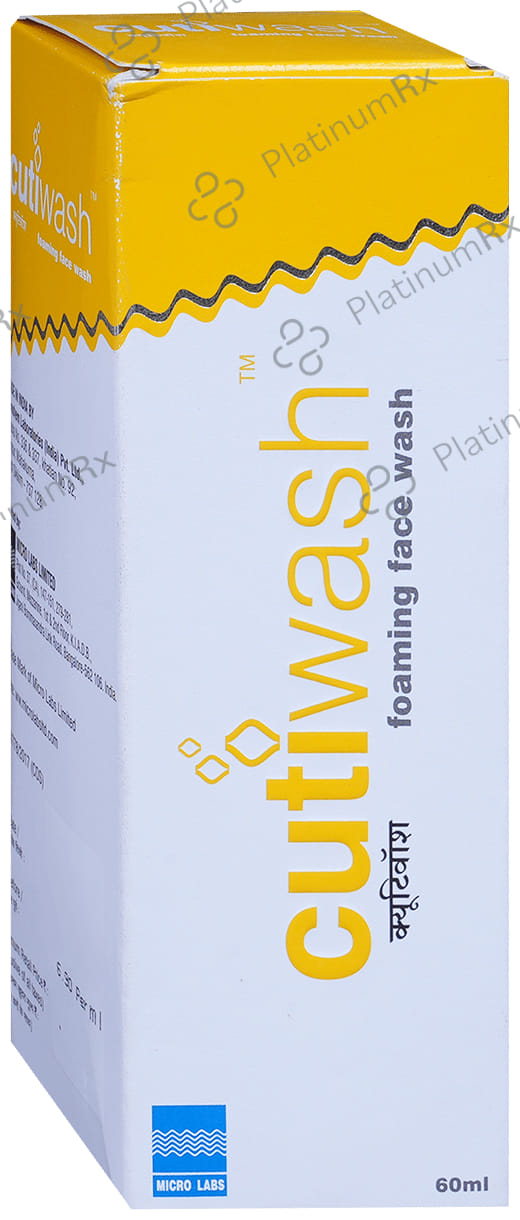 Cutiwash Face Wash 60ml
