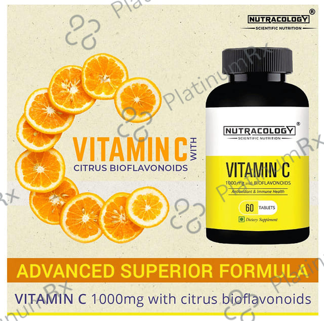 Nutracology Vitamin C 1000mg Bioflavonoids Tablet 60s