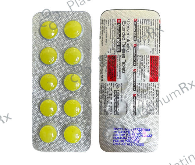 Dvenafax 100mg Tablet ER 10s