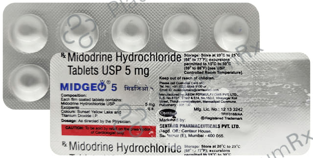 Midgeo 5mg Tablet 10s