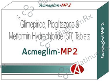 Acmeglim MP 2/15mg Tablet SR 10s