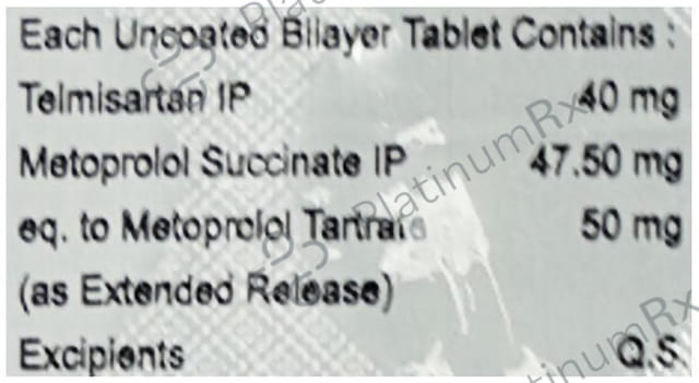 Bitatel M 40/50mg Tablet ER 10s