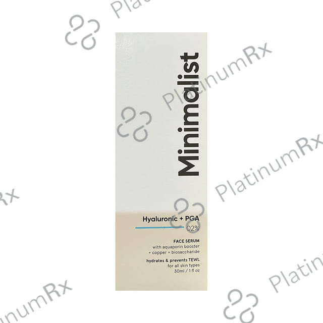 Minimalist Hyaluronic + PGA 02% Face Serum 30ml