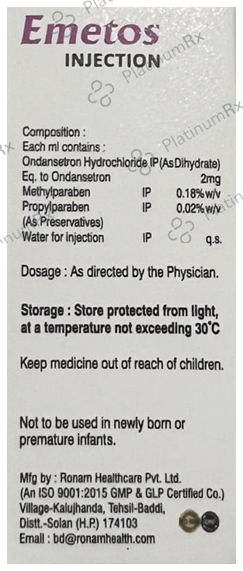 Emetos Injection