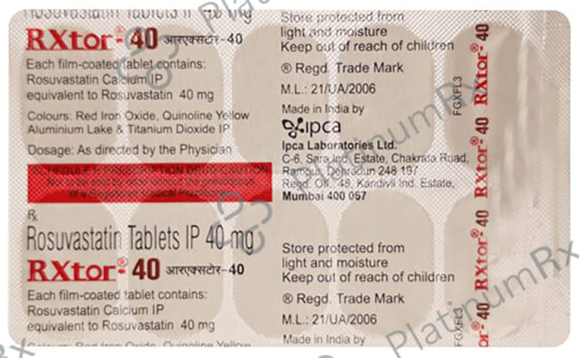 Rxtor 40 Tablet