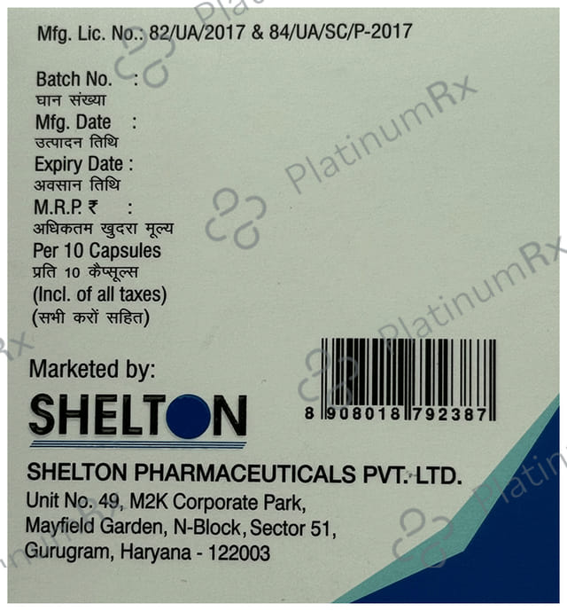 Cintoshel PR 3/40mg Capsule 10s