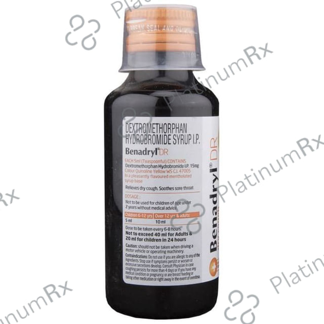 Benadryl DR 15mg Syrup 100ml