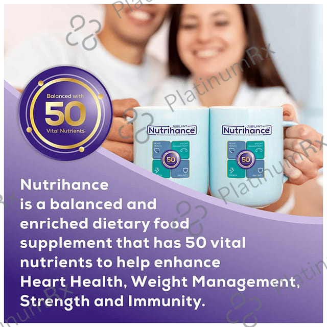 Jubilant Nutrihance for Weight Management, Energy & Heart Health - Flavour Vanilla