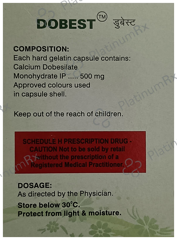 Dobest 500mg Capsule 10s