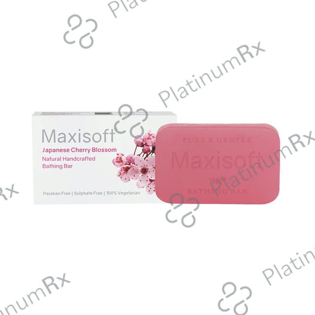 Maxisoft Japanese Cherry Blossom Bathing Bar (75gm Each) 1 units