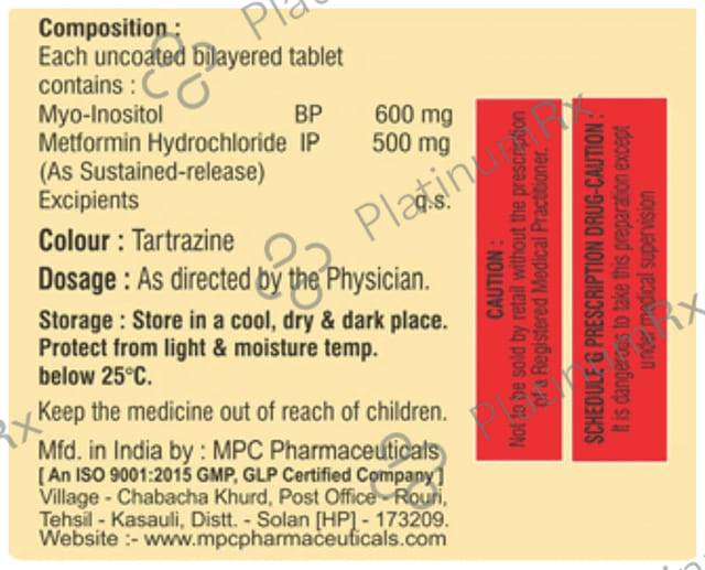 Forcimet-Ino Tablet SR
