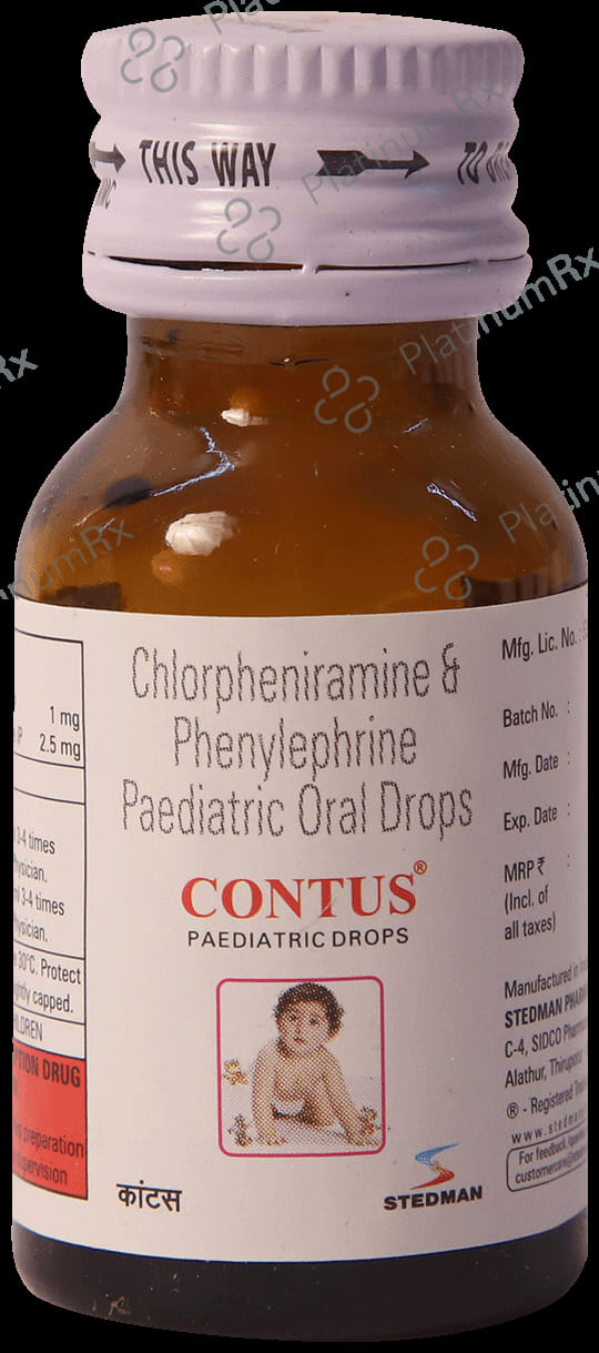 Contus Paediatric 1/2.5mg Oral Drops 15ml