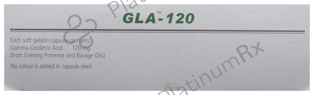 GLA 120mg Capsule 30s