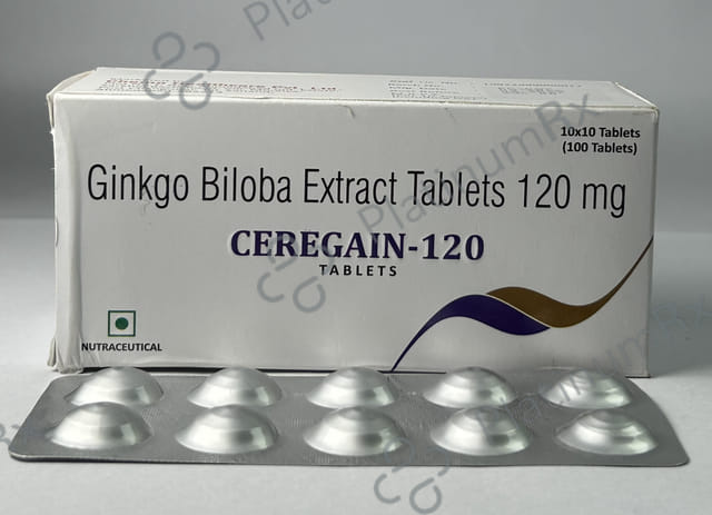 Ceregain 120mg Tablet 10s