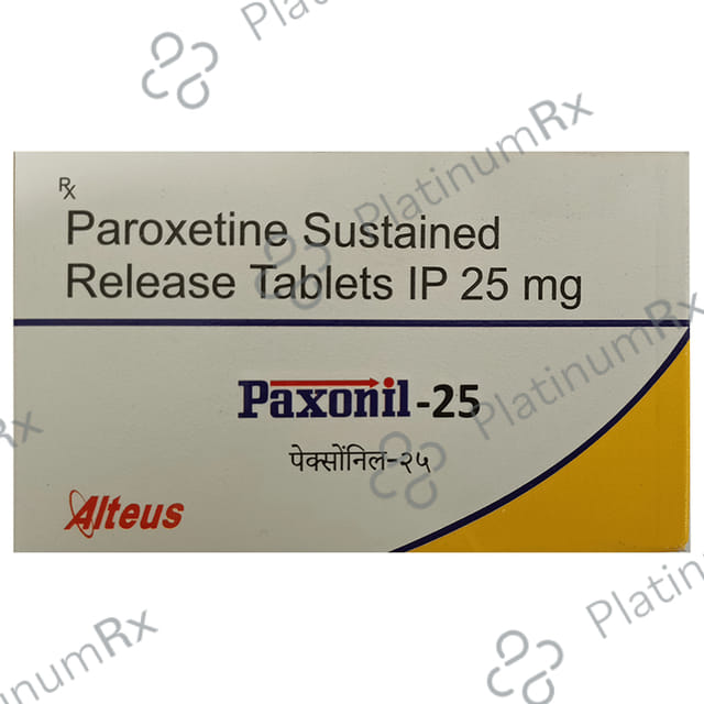 Paxonil 25mg Tablet SR 15s