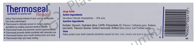 Thermoseal Repair Toothpaste 100gm