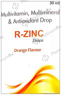 R-Zinc Oral Drops Orange