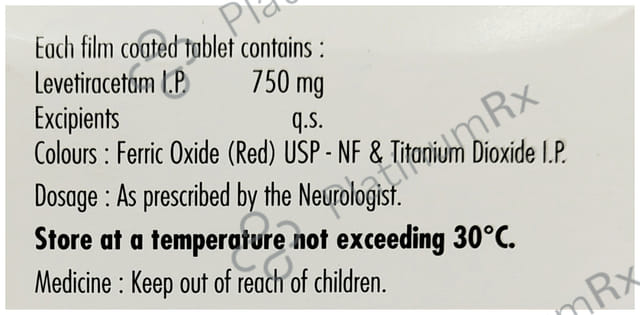 Levesam Eazy Glide 750mg Tablet 15s