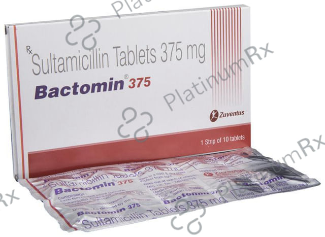 Bactomin 375mg Tablet 10s