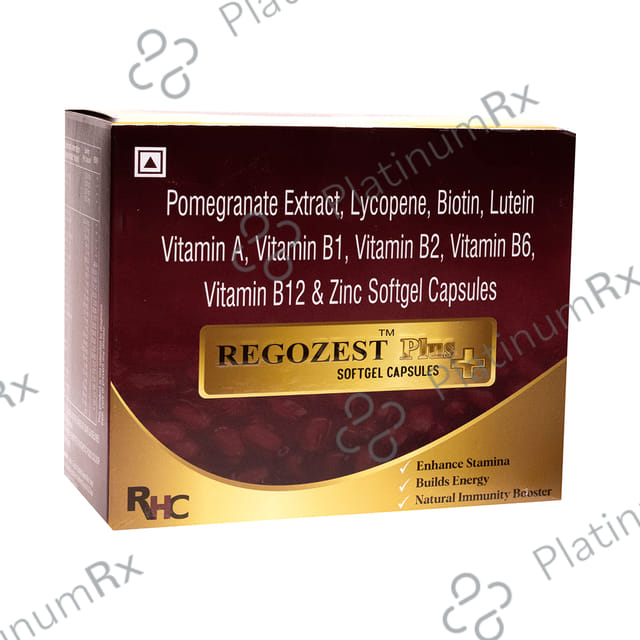 Regozest Plus Softgel Capsule 10s