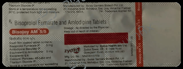 Bisojoy AM 5/5mg Tablet 10s