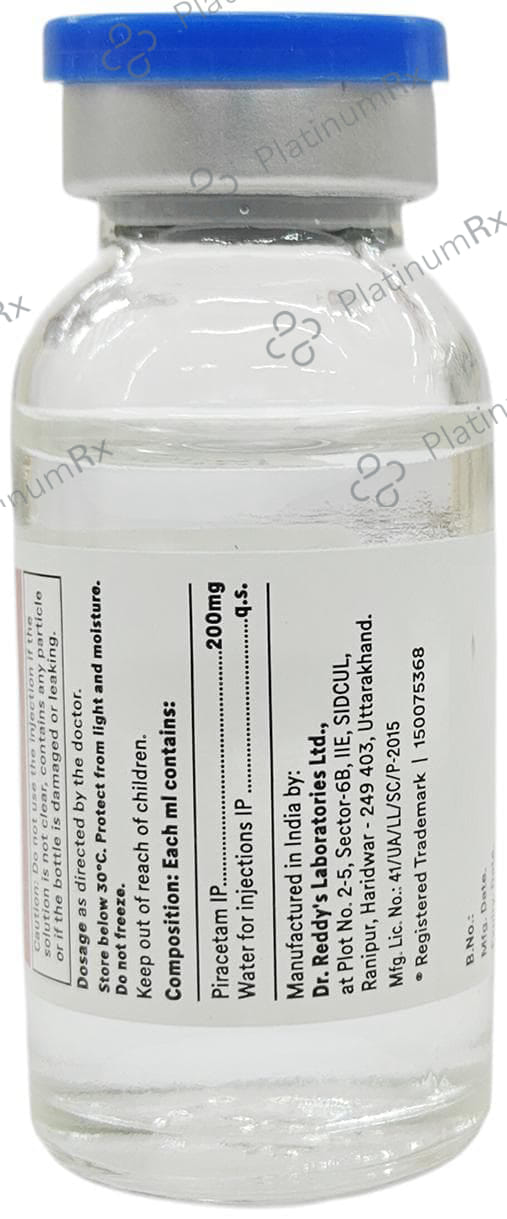 Nootropil 200mg Injection 15ml