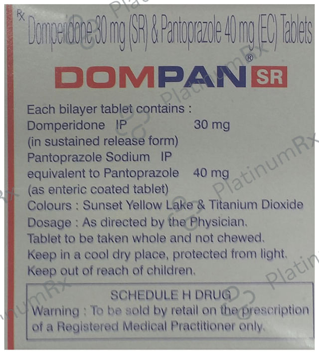 Dompan SR 30/40mg Tablet 10s