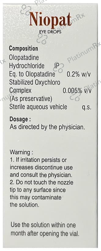Niopat Eye Drop