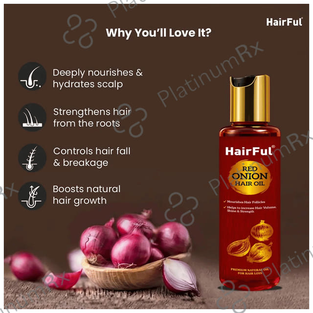 HairFul Red Onion Hair Oil