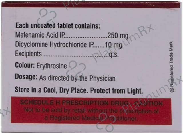 Coliza 10mg/250mg Tablet