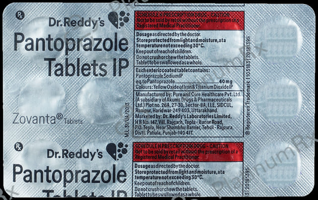 Zovanta 40 Tablet 15 Tablet