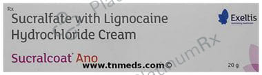 Sucralcoat 4/7% Ano Rectal Cream 20gm