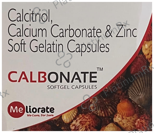 Calbonate Softgel Capsule