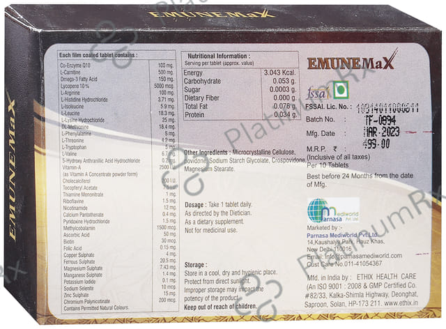 Emune Max Tablet 10s