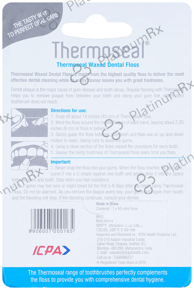 Thermoseal Dental Floss 1s